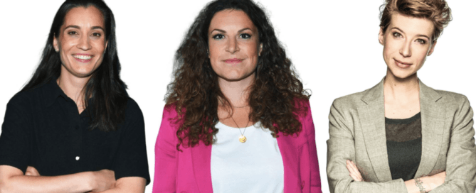 Leonne Stentler Suze van Kleef Rivkah op 't Veld Vrouwenvoetbal