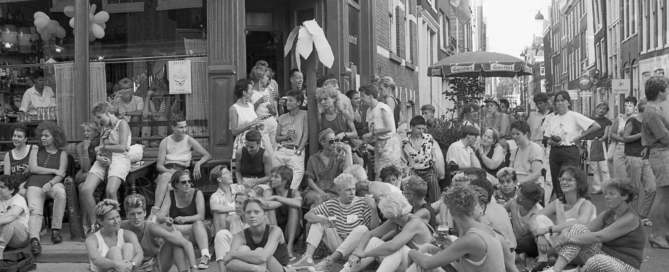 Lesbiennes Saarein Jordaan wandeling